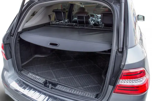 Bagasjerom rollon Mercedes-Benz ML  2011-2015 │ Uttrekkbart bagasjeromstrekk – bilde 3