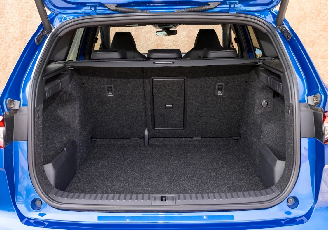 Bagasjerom rollon Skoda Enyaq iV 2020 -> │ Uttrekkbart bagasjeromstrekk Image 3