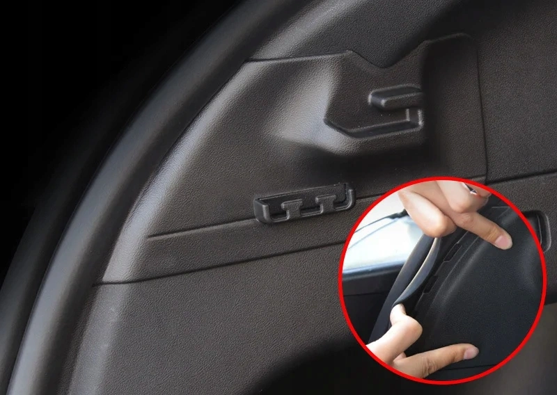 Bagasjerom rollon Tesla Model Y 2020 -> │ Uttrekkbart bagasjeromstrekk Image 2