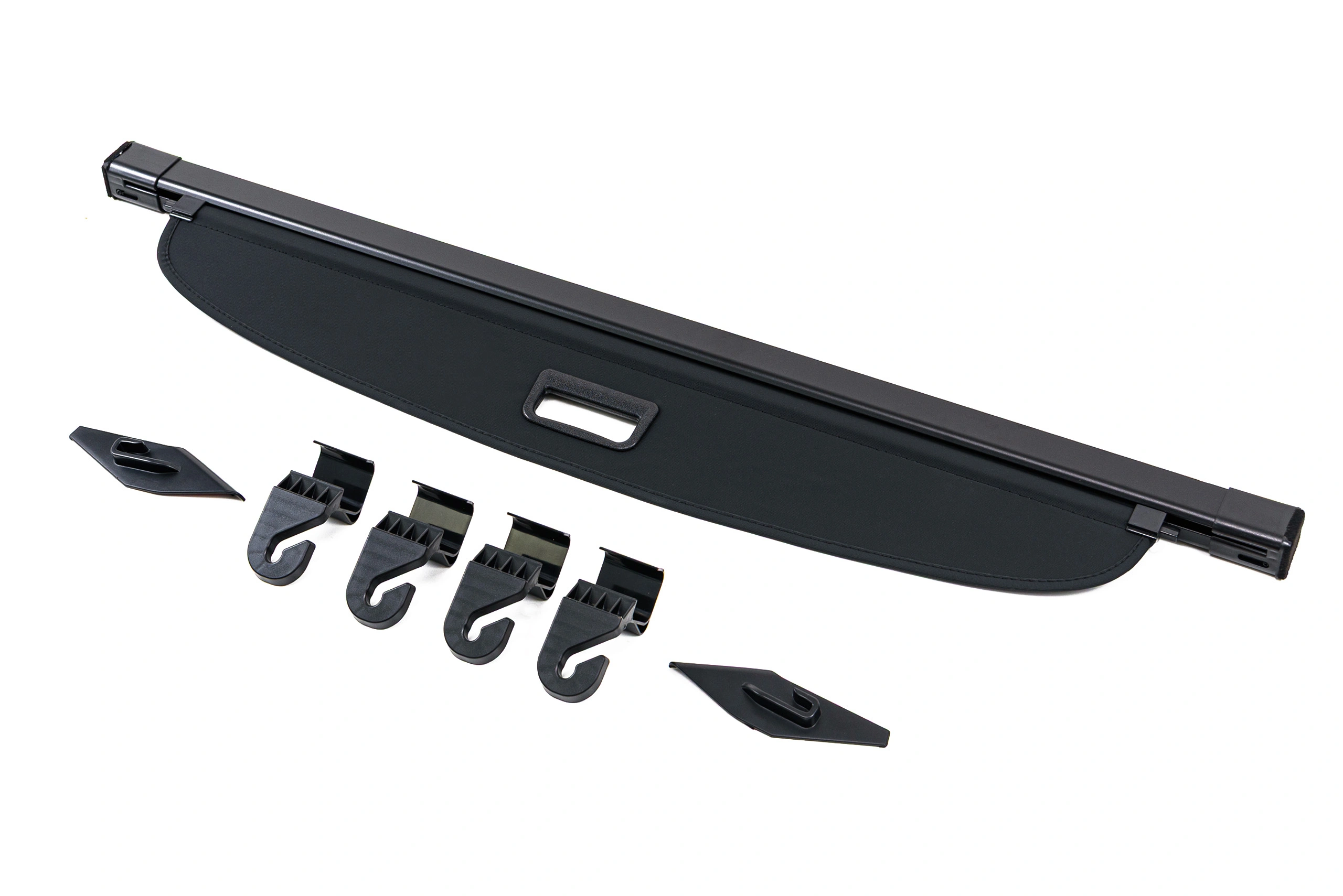 Bagasjerom rollon Toyota bZ4X 2022 -> │ Uttrekkbart bagasjeromstrekk – bilde 3