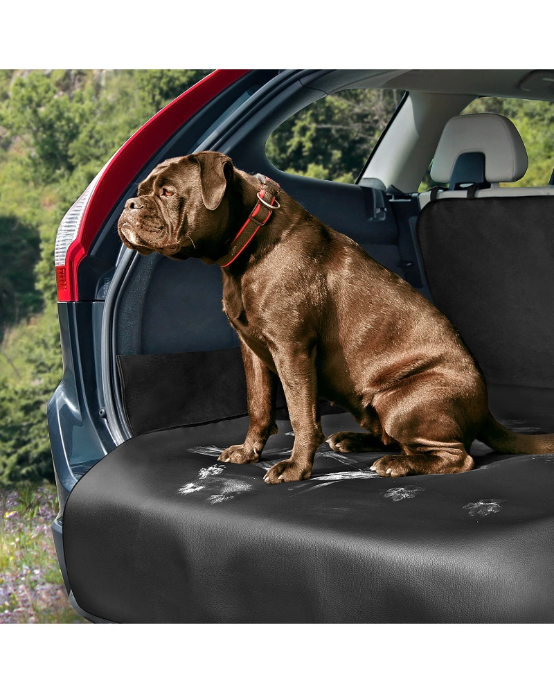 Bagasjeromsbeskytter til hund DEX strl. M | Svart - Vanntett Poliester + PVC - 110 cm x 100 cm