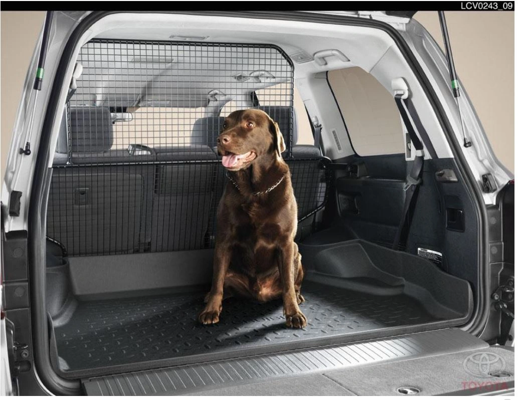 Bagasjeromsgitter Toyota Land Cruiser J150 2009 - 2024 │ 5 seter - Genuine® Full Height Cargo Guard