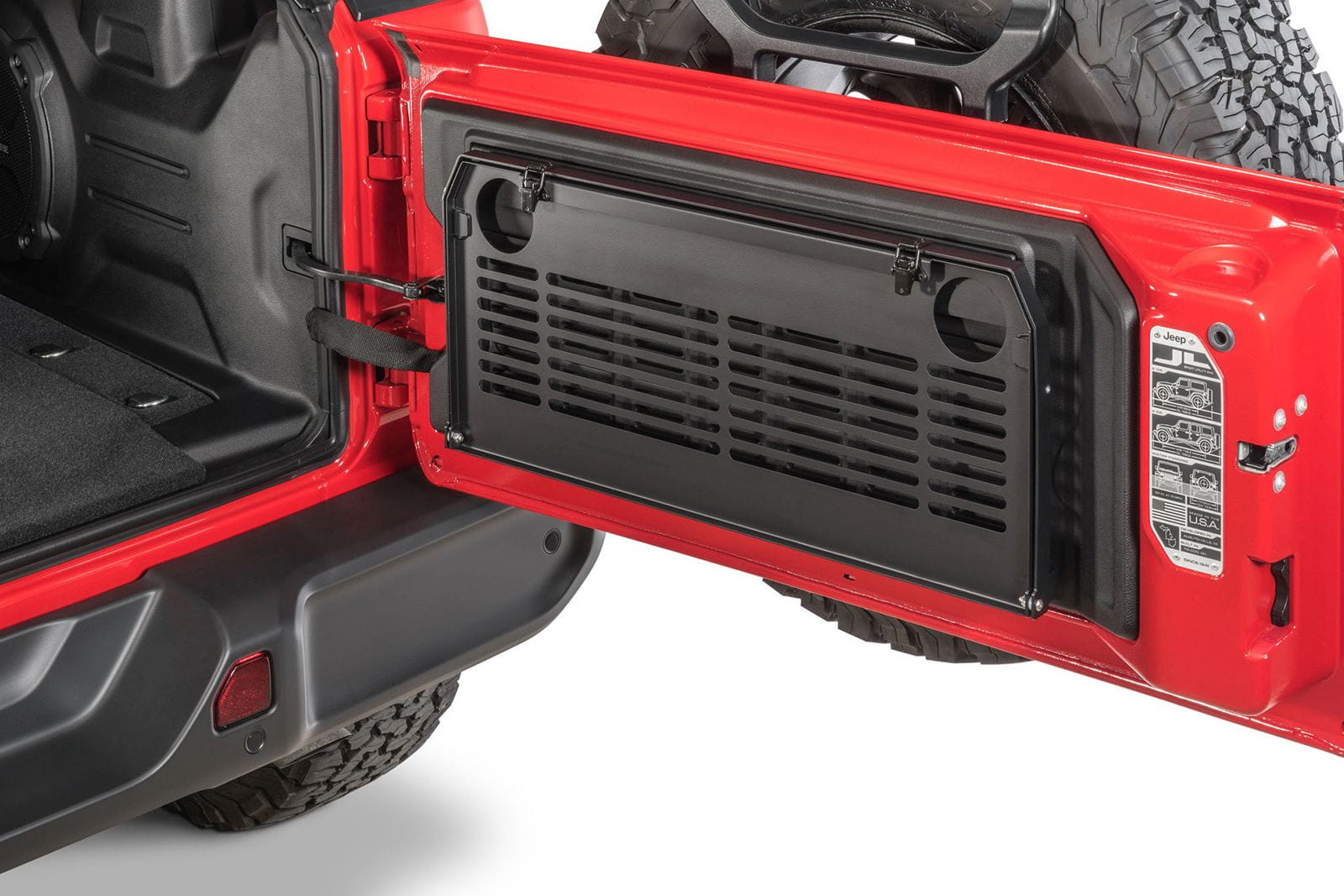 Bagasjeromshylle Jeep Wrangler JL 2017 -> – bilde 2