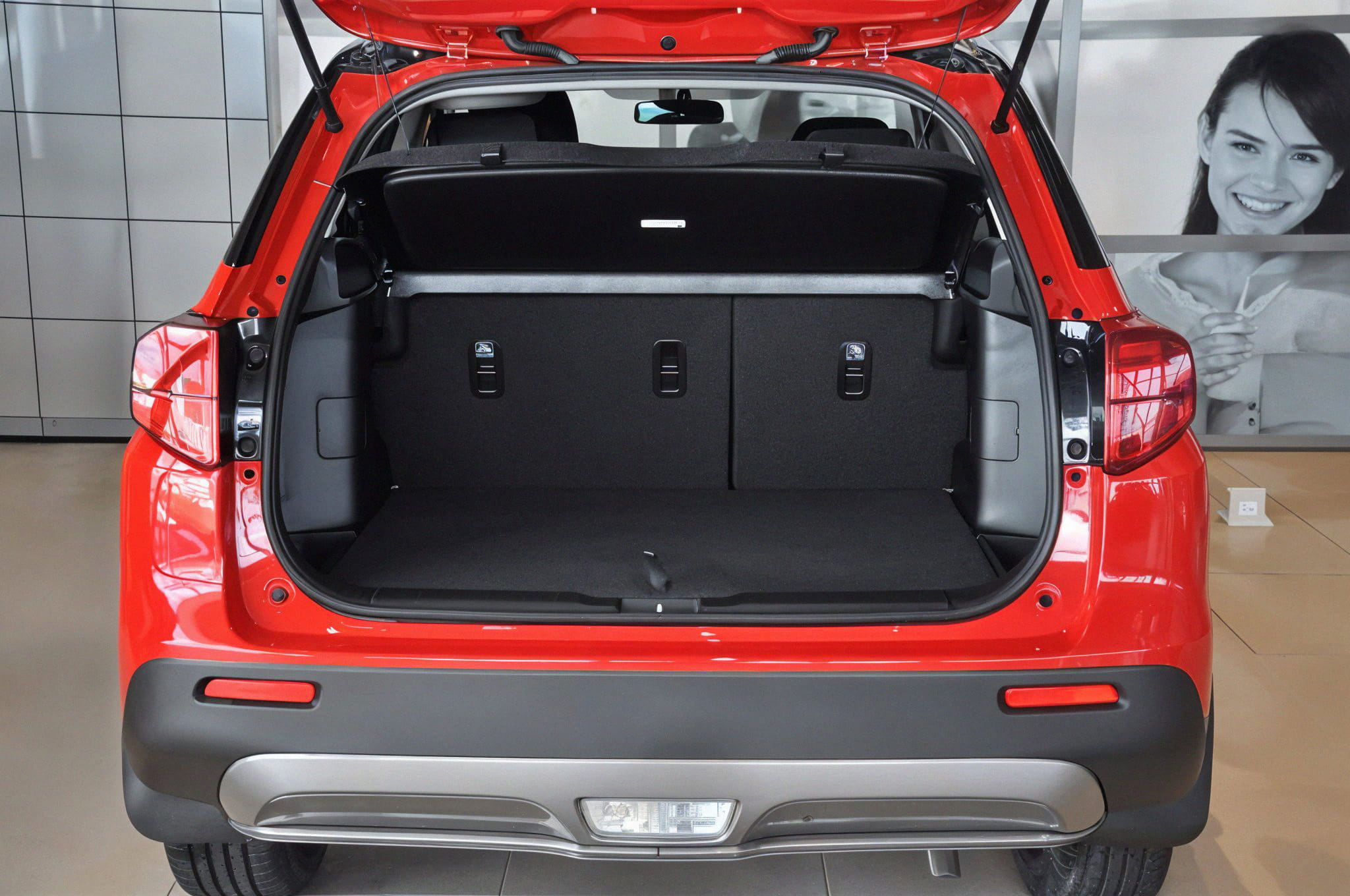 Bagasjeromshylle Suzuki Vitara II (LY) 2015 ->