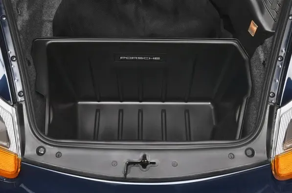 Bagasjeromsinnlegg foran OEM Porsche Boxster / Cayman (987 II) – bilde 3