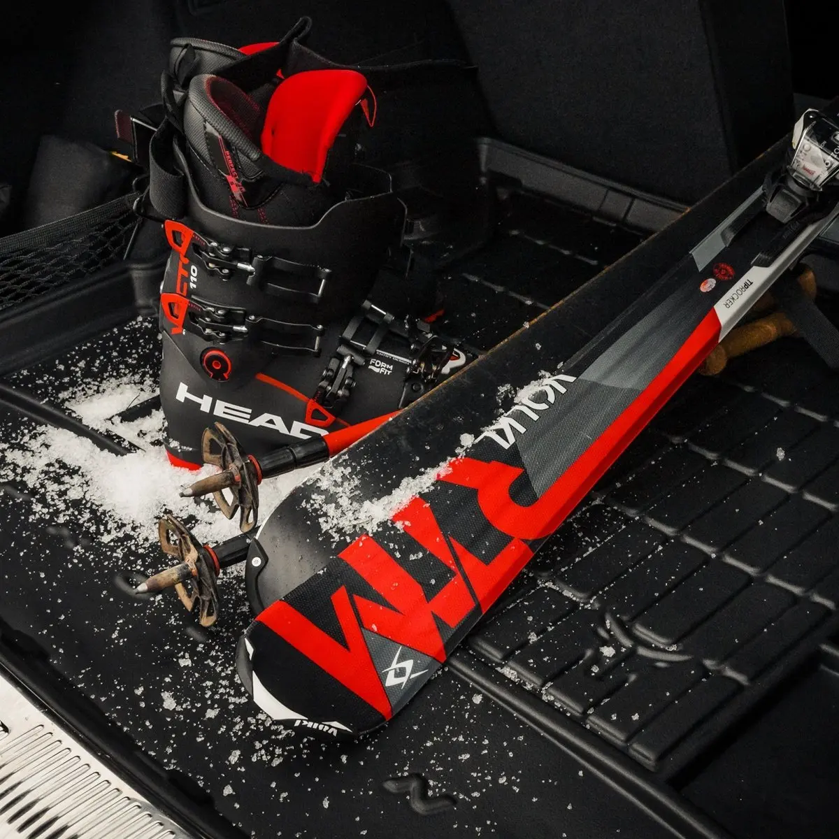 Bagasjeromsmatte 3D Honda CR-V III 2006 - 2012 Image 5