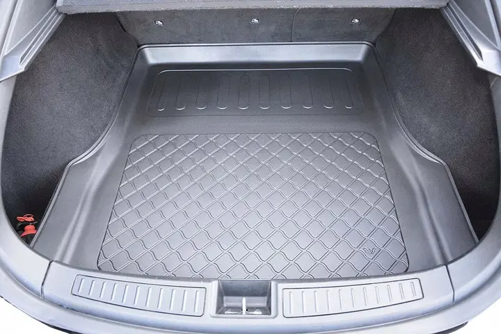 Bagasjeromsmatte bak Tesla Model S 2012 - 2021 │ Guardliner Boot Liner