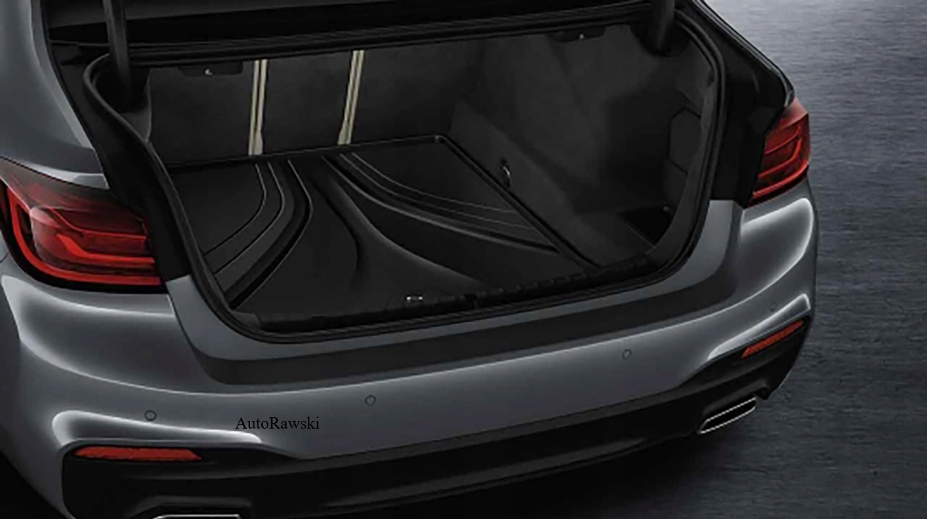 Bagasjeromsmatte BMW 5 (G30) Sedan 2017 - 2024 │ Genuine® Trunk Liner Black