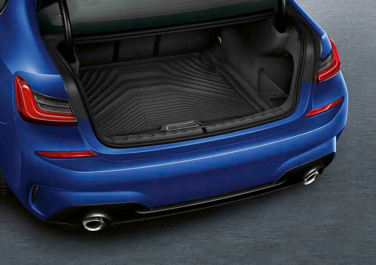 Bagasjeromsmatte BMW (G20) Sedan 2018 -> / BMW 4 (G22) Coupe 2020-> │ Genuine® Trunk Mat – bilde 4