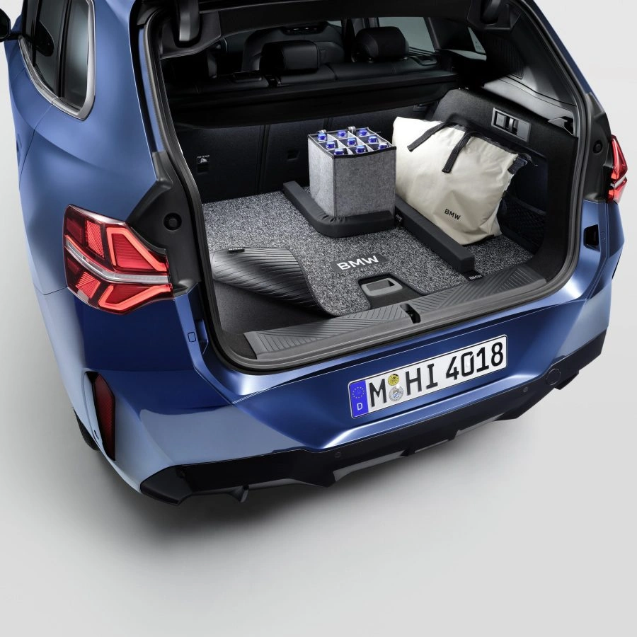 Bagasjeromsmatte BMW X3 (G45/G48) 2024 -> │ Original vendbar bagasjeromsmatte i gummi - Genuine® Boot Liner