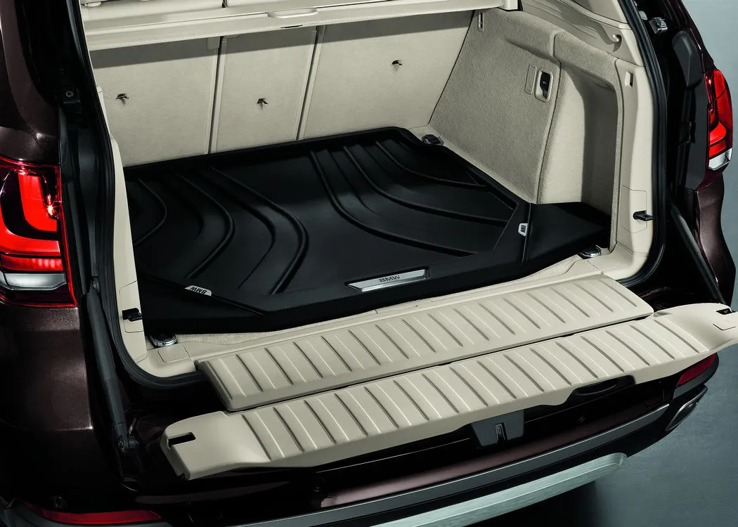 Bagasjeromsmatte BMW X5 (F15) 2013 - 2018 │ Genuine® Trunk Mat Black Image 1