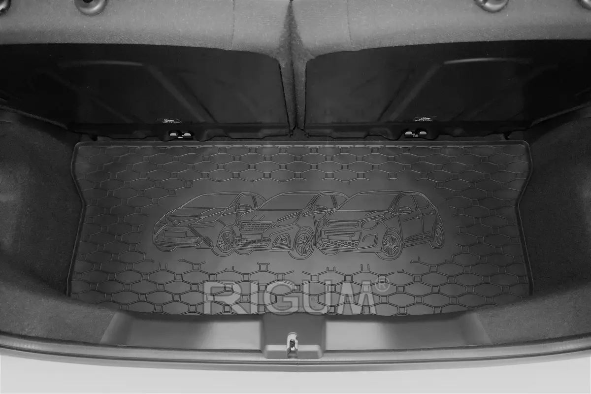 Bagasjeromsmatte  CITROËN C1 2014-2021 / PEUGEOT 108 2014-2021 / TOYOTA Aygo 2014-2021 – bilde 2