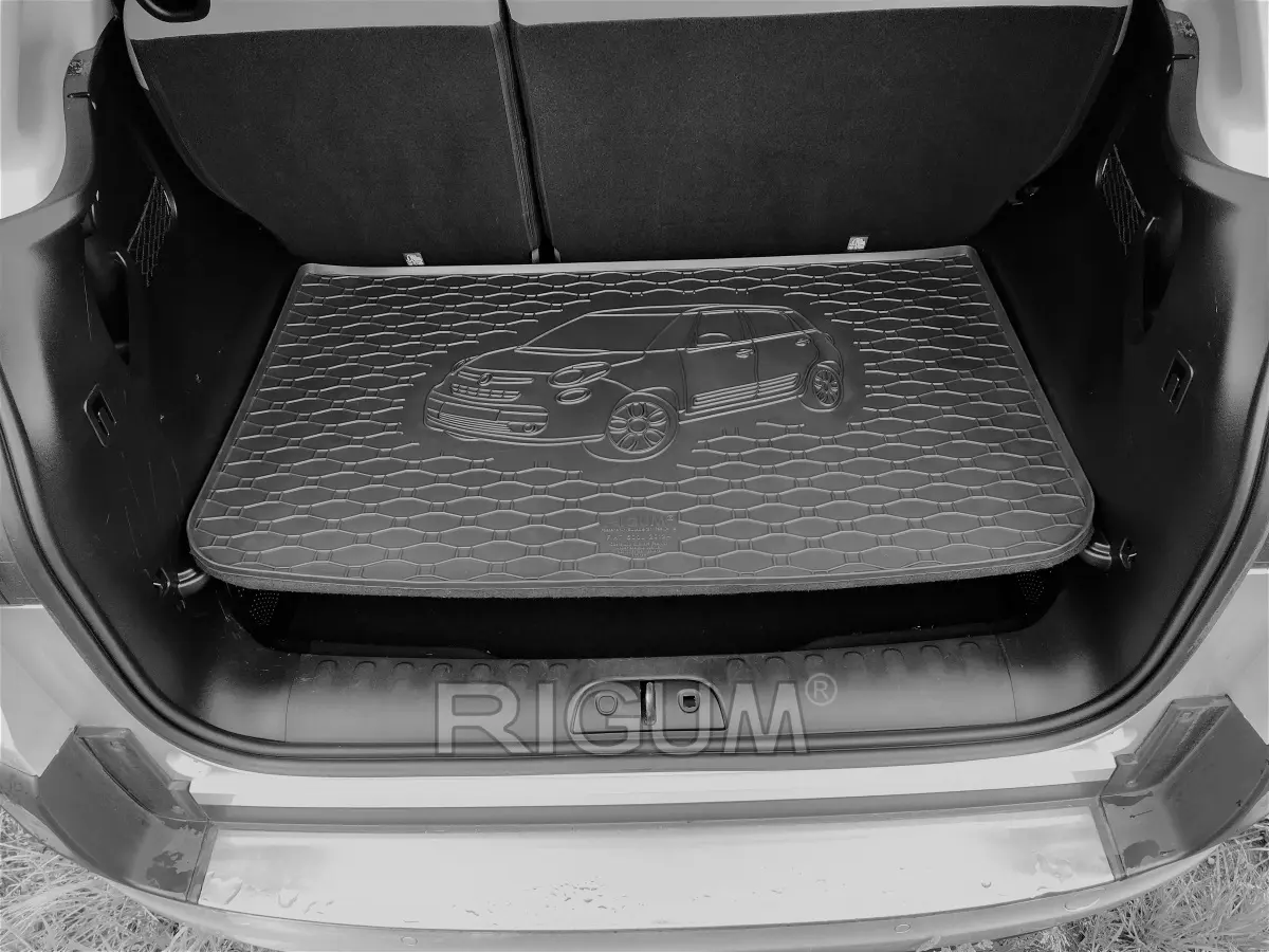 Bagasjeromsmatte Fiat 500L 2012 - 2022 │ Øvre bagasjeromsgulv – bilde 2