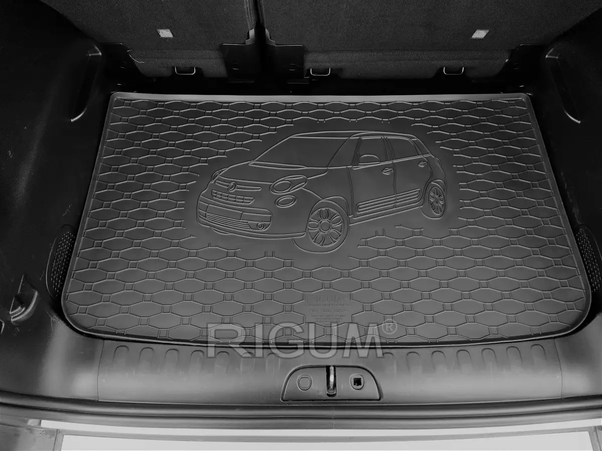 Bagasjeromsmatte Fiat 500L 2012 - 2022 │ Øvre bagasjeromsgulv – bilde 3
