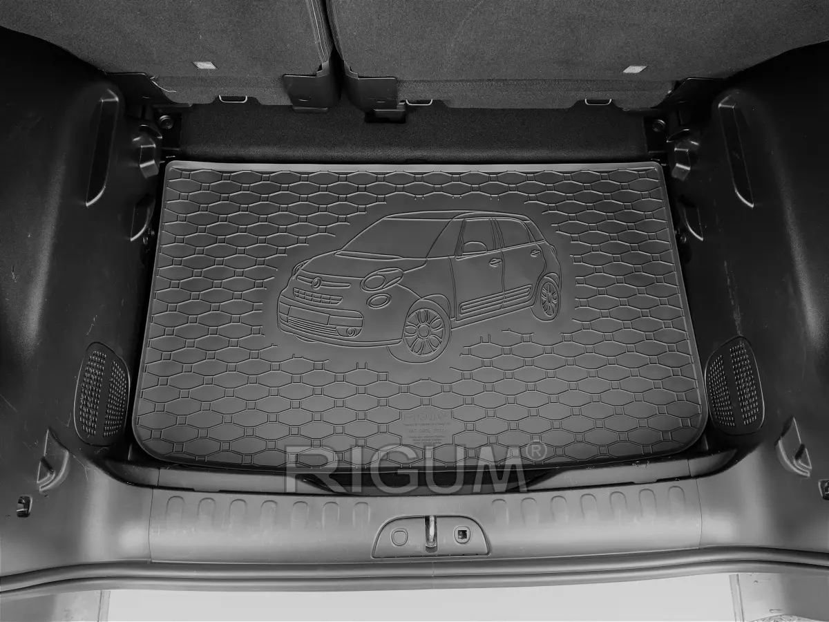 Bagasjeromsmatte Fiat 500L 2012 - 2022 │ Øvre bagasjeromsgulv – bilde 4
