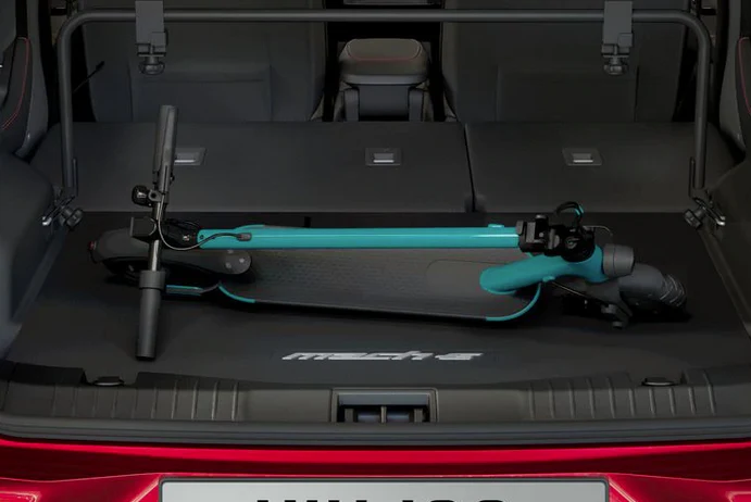Bagasjeromsmatte Ford Mustang Mach-E 2020 -> │ Stoff med lastekantbeskyttelse - Genuine® Load Compartment Mat Reversible – bilde 5