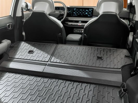 Bagasjeromsmatte forlengelse Kia EV4 2025 -> │ Bagasjeromsforlenger – beskyttelse for nedfelte seter - Genuine® Trunk liner extension