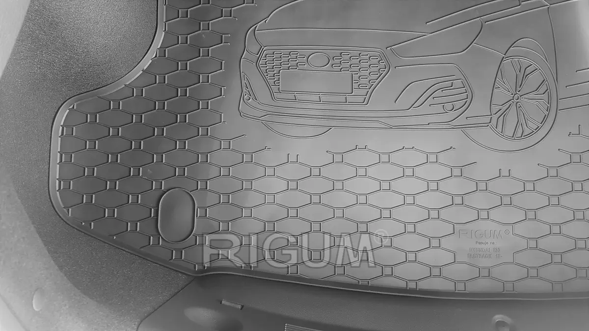 Bagasjeromsmatte Hyundai i30 III Fastback 2017 -> – bilde 3