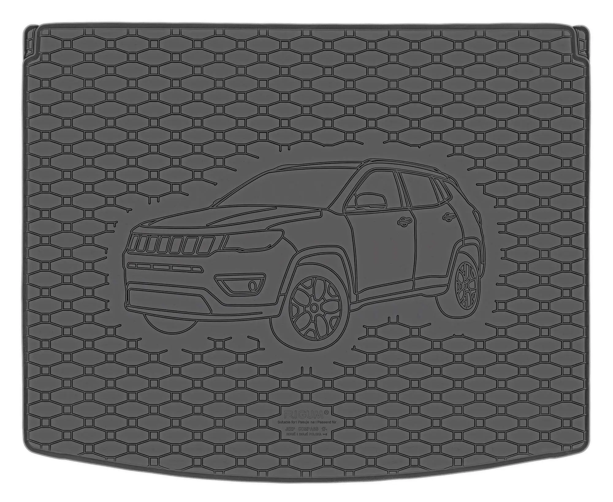 Bagasjeromsmatte Jeep Compass II 2016 -> – bilde 2