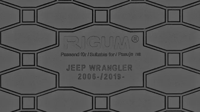 Bagasjeromsmatte Jeep Wrangler JK 2006 - 2018 – bilde 2