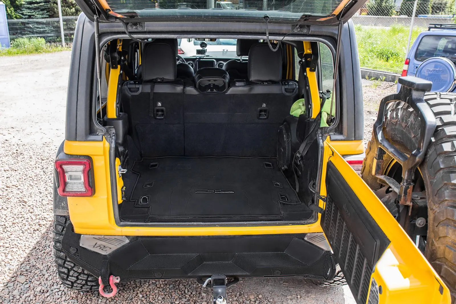 Bagasjeromsmatte Jeep Wrangler JL 2017 ->