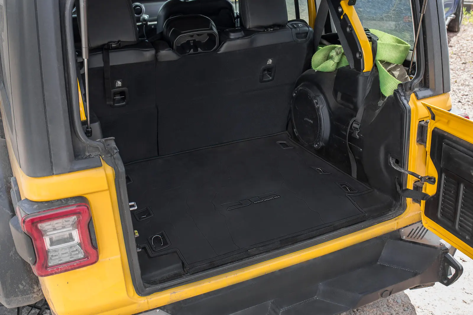 Bagasjeromsmatte Jeep Wrangler JL 2017 -> – bilde 2