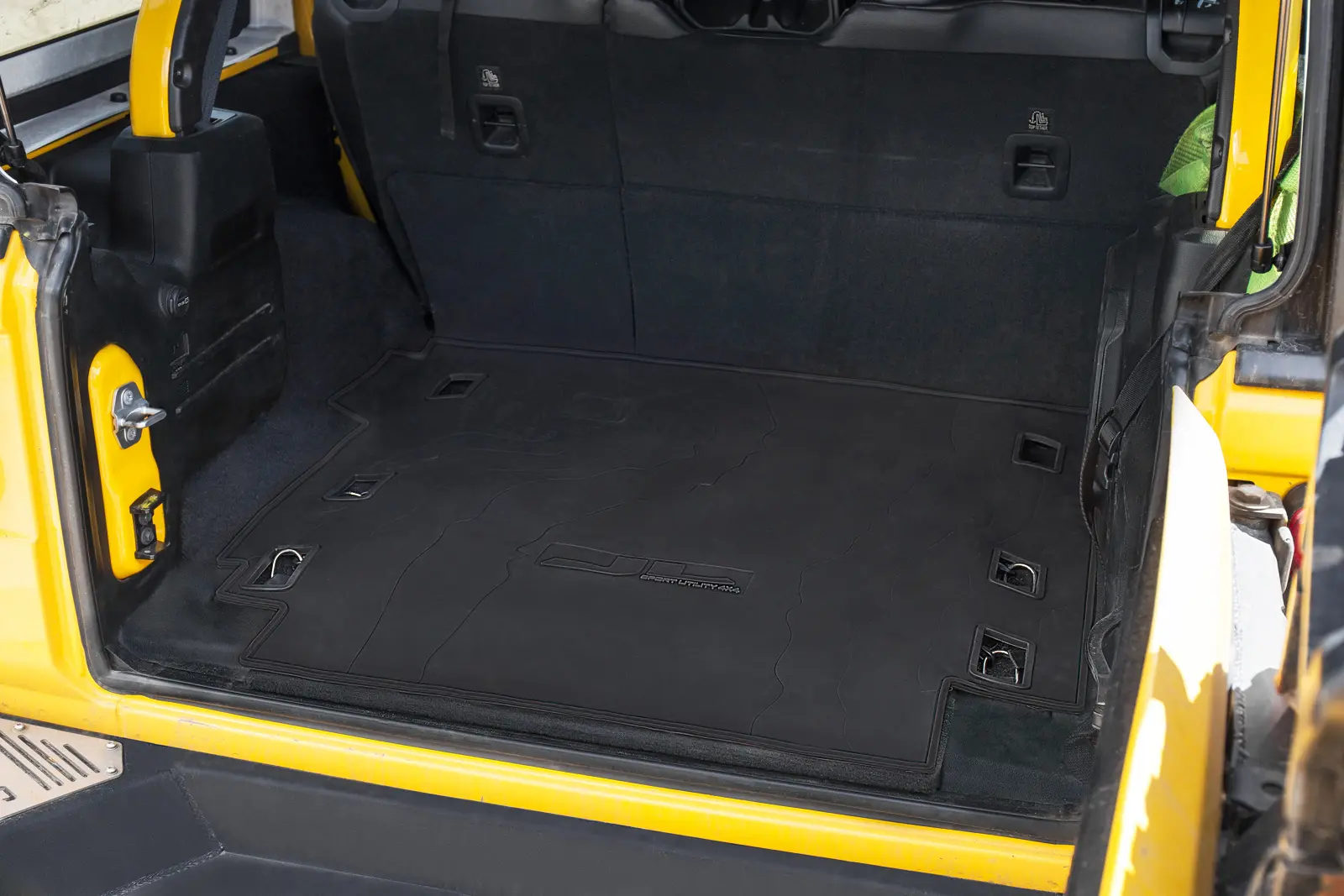 Bagasjeromsmatte Jeep Wrangler JL 2017 -> – bilde 4