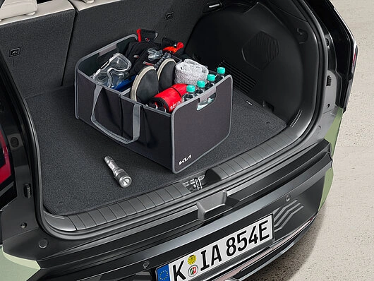 Bagasjeromsmatte Kia EV3 2024 -> │ Stoff - Genuine® Load Compartment Mat Reversible – bilde 2