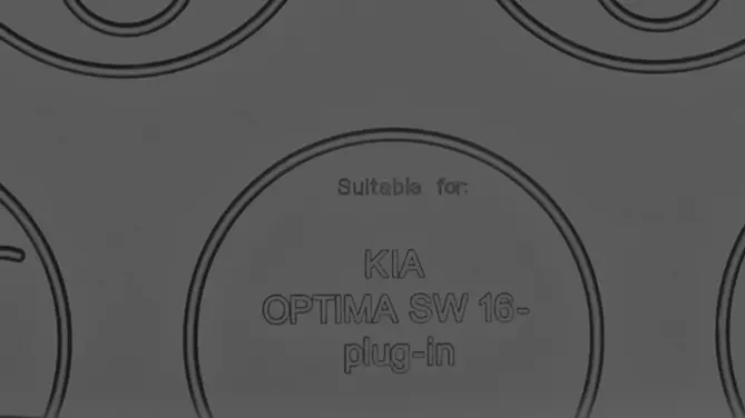 Bagasjeromsmatte Kia OPTIMA IV SW PHEV Hybrid 2015 - 2020 – bilde 9