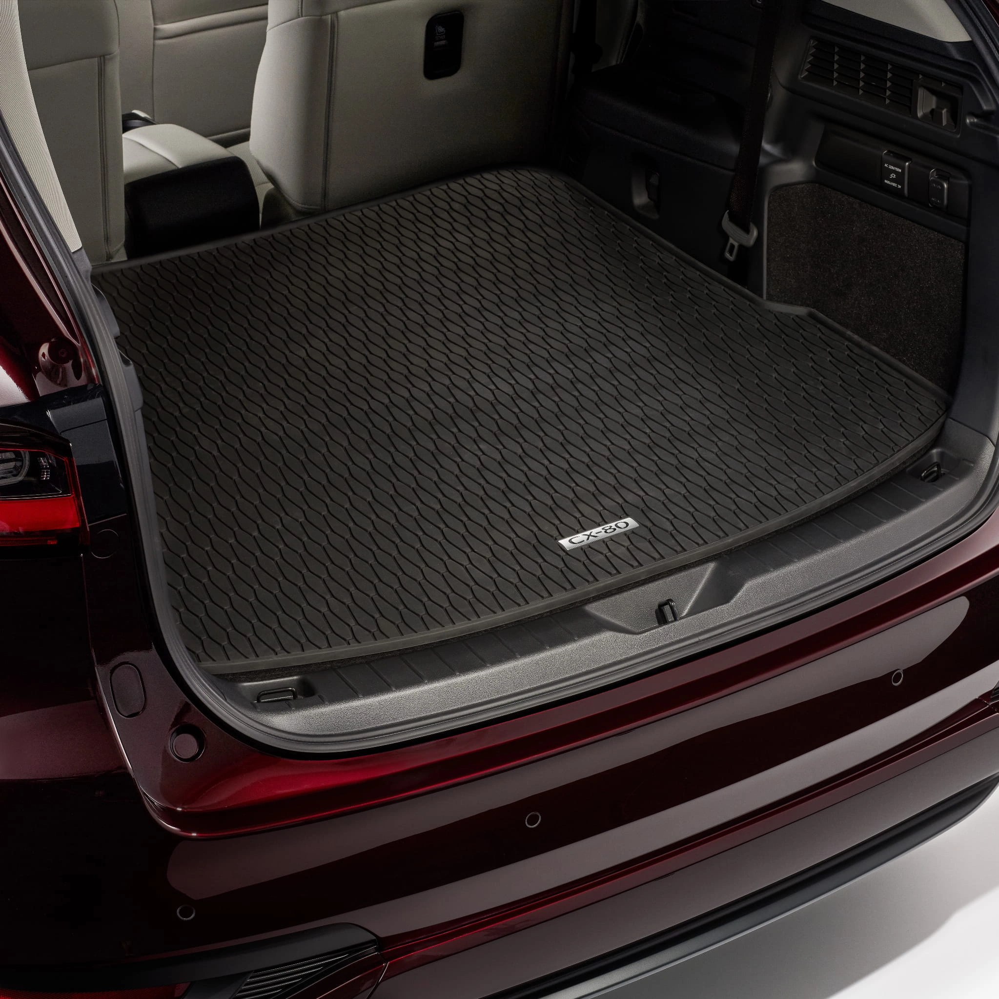 Bagasjeromsmatte Mazda CX-80 2024 -> │ Genuine® Boot Liner