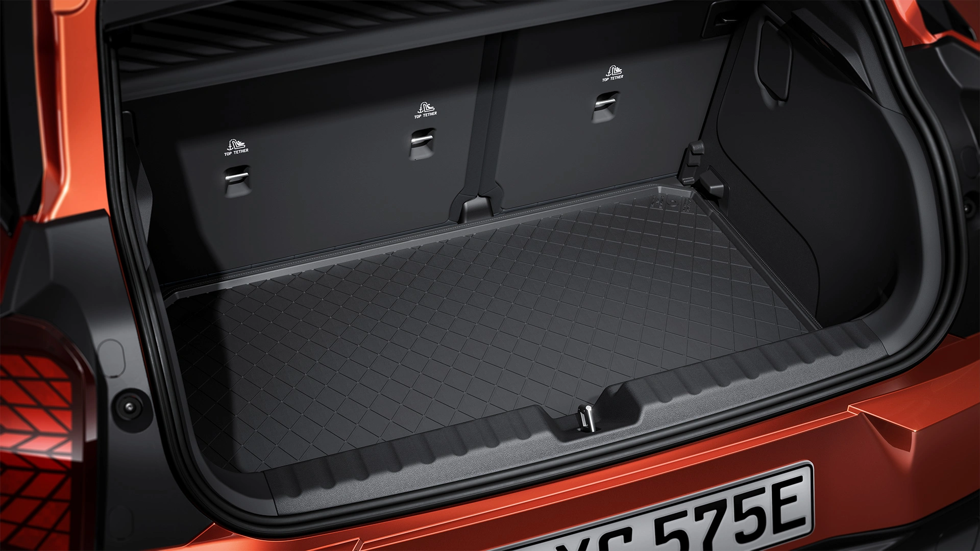 Bagasjeromsmatte Mini Aceman 2024 -> │ Genuine® Trunk Liner Black
