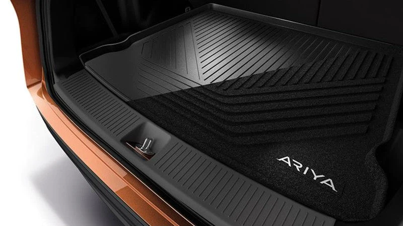 Bagasjeromsmatte Nissan Ariya 2022 -> │ Dobbeltsidig bagasjeromsmatte