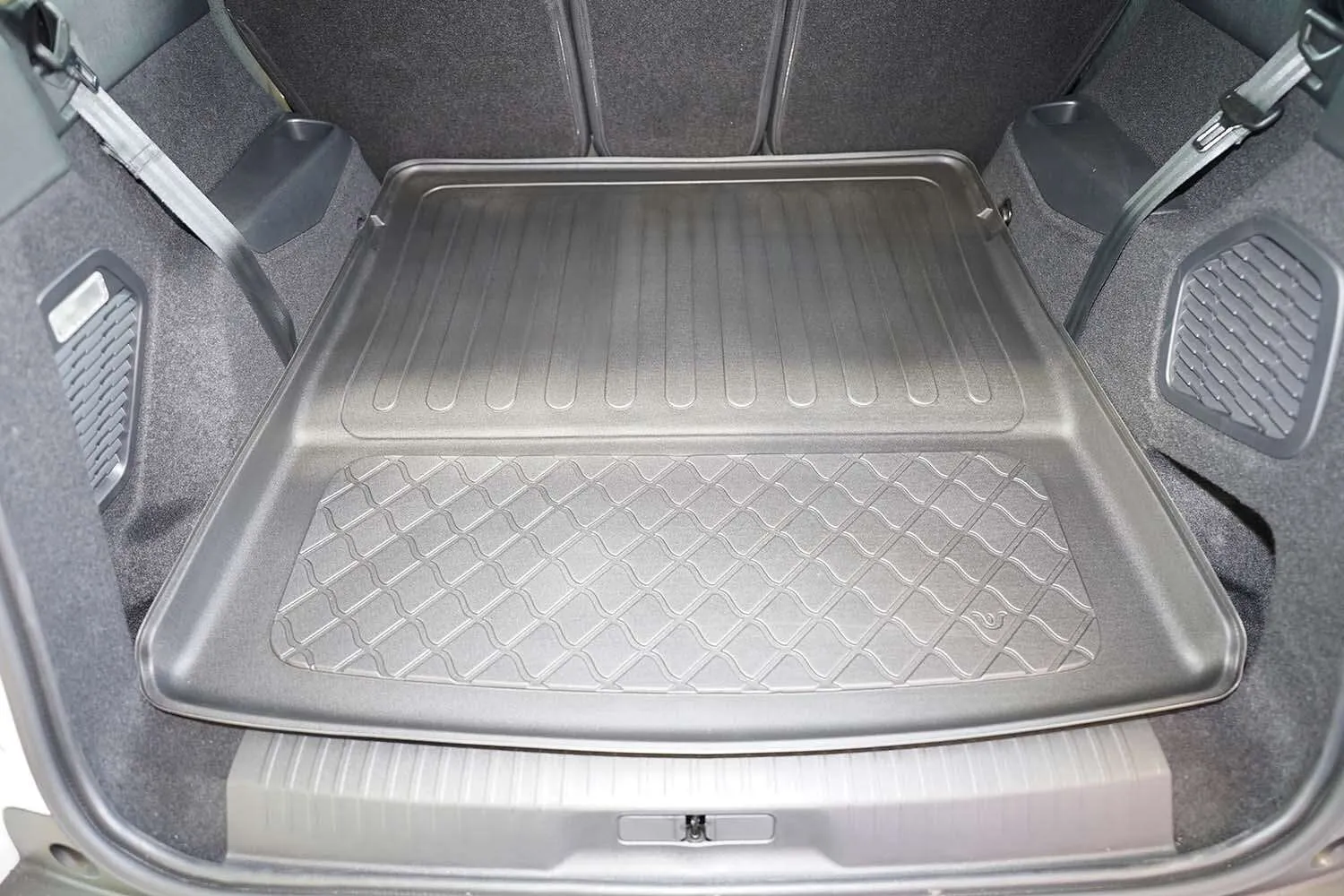 Bagasjeromsmatte Peugeot e-5008 / 5008 III (P74) Plug-in Hybrid 2024 -> │ 7 seter - ved nedfelt 3. seterad – bilde 4