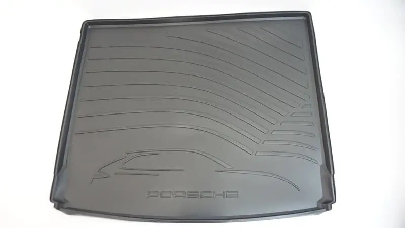 Bagasjeromsmatte Porsche Cayenne II (92A) 2010 - 2017 │ Black Genuine Porsche