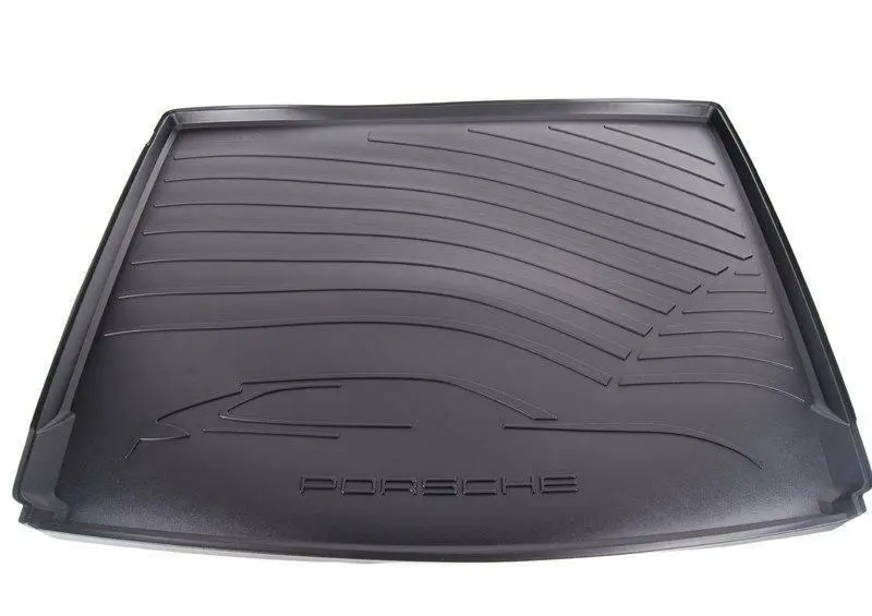 Bagasjeromsmatte Porsche Cayenne II (92A) 2010 - 2017 │ Black Genuine Porsche – bilde 5