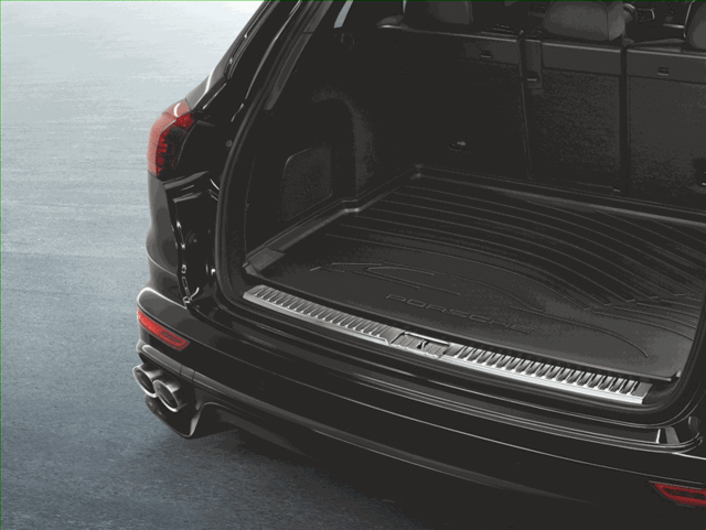 Bagasjeromsmatte Porsche Cayenne II (92A) 2010 - 2017 │ Black Genuine Porsche – bilde 7