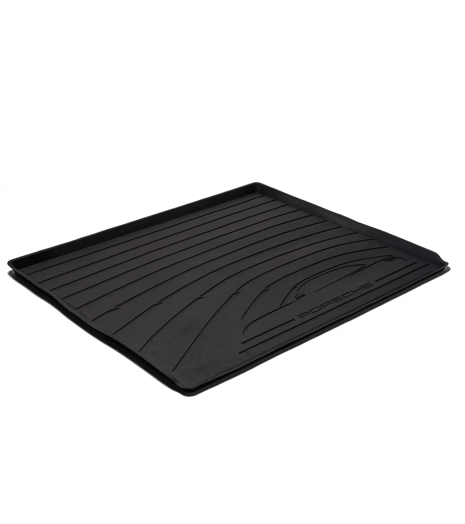 Bagasjeromsmatte Porsche Macan 4 Electric 2024 -> │ Genuine® Tequipment Luggage Compartment Liner Image 1