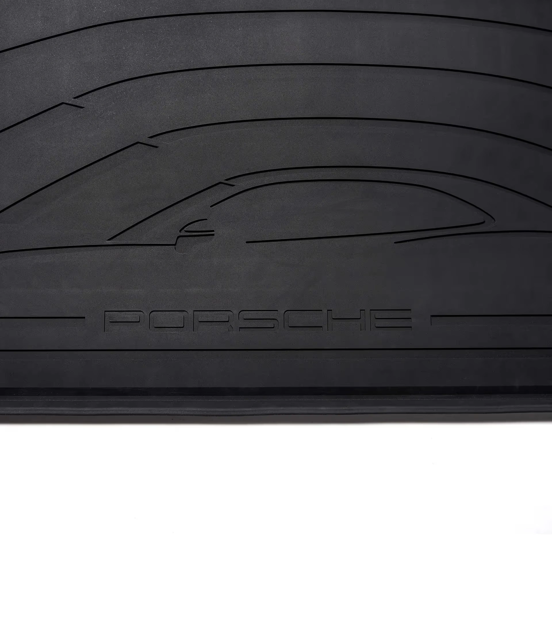 Bagasjeromsmatte Porsche Macan 4 Electric 2024 -> │ Genuine® Tequipment Luggage Compartment Liner Image 3