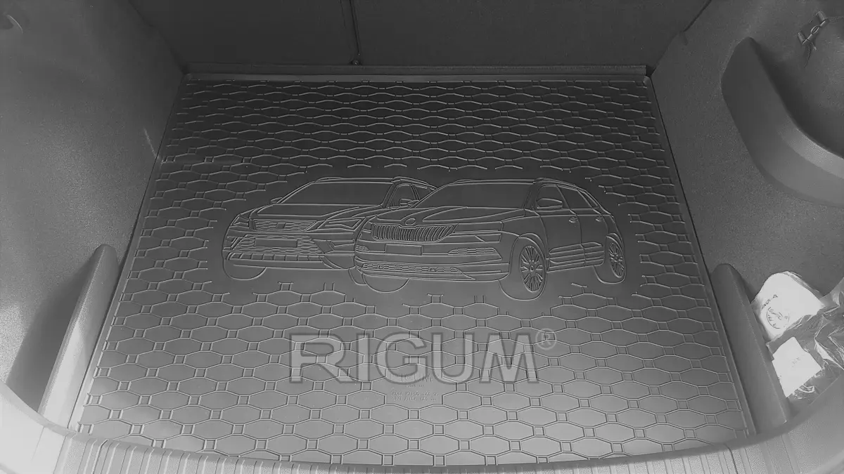 Bagasjeromsmatte  Seat Ateca 2016 -> / Škoda Karoq 2017 -> – bilde 2