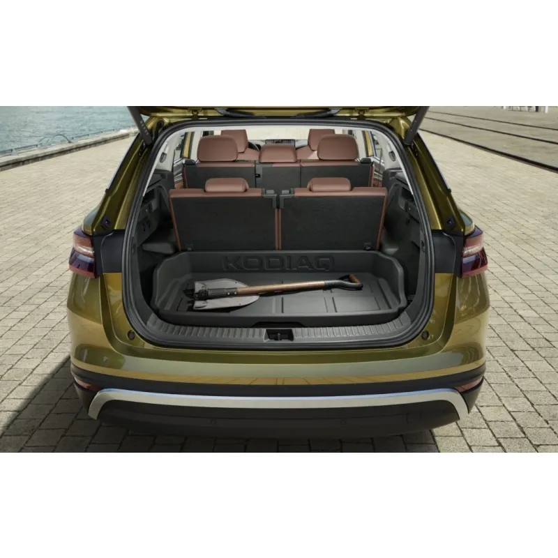 Bagasjeromsmatte Skoda Kodiaq II 2024 -> │ 7 seter - Genuine® Plastic boot liner – bilde 3