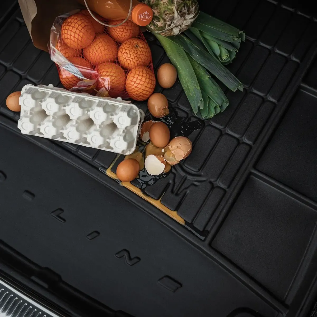 Bagasjeromsmatte Toyota Auris II 2012 - 2018 | nedre bagasjeromsgulv, Hybrid, uten bagasjeromsorganisator - ProLine Boot Mat – bilde 6