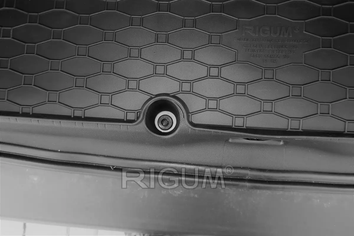 Bagasjeromsmatte Toyota Proace City Verso 2019->  / CITROËN Berlingo 2019-> / Opel Combo Life 2018 -> / PEUGEOT Rifter 2019-> – bilde 5