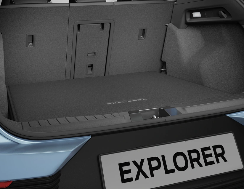 Bagasjeromsmatte vendbar Ford Explorer EV │ Genuine® - med støtfangerbeskyttelse – bilde 2