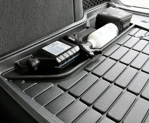 Bagasjeromsmatte VW ID.7 2023 -> │ øvre bagasjeromsgulv - Allværsmatte for bagasjerom ProLine 3D Boot Liner – bilde 17