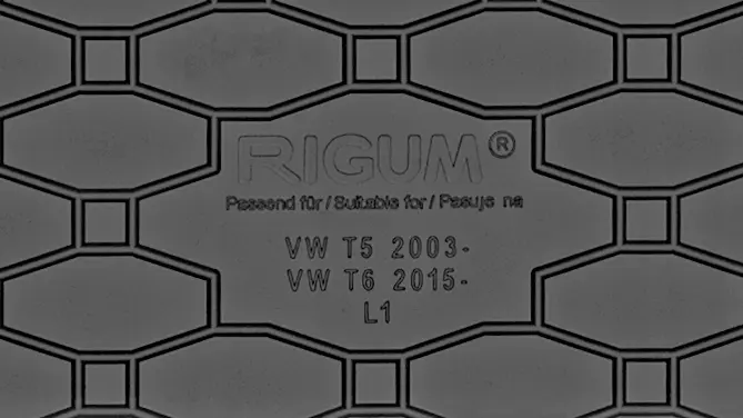 Bagasjeromsmatte VW T5 2003 - 2015 / VW T6 2015 - 2019 / VW T6.1 2019 - 2021 – bilde 10
