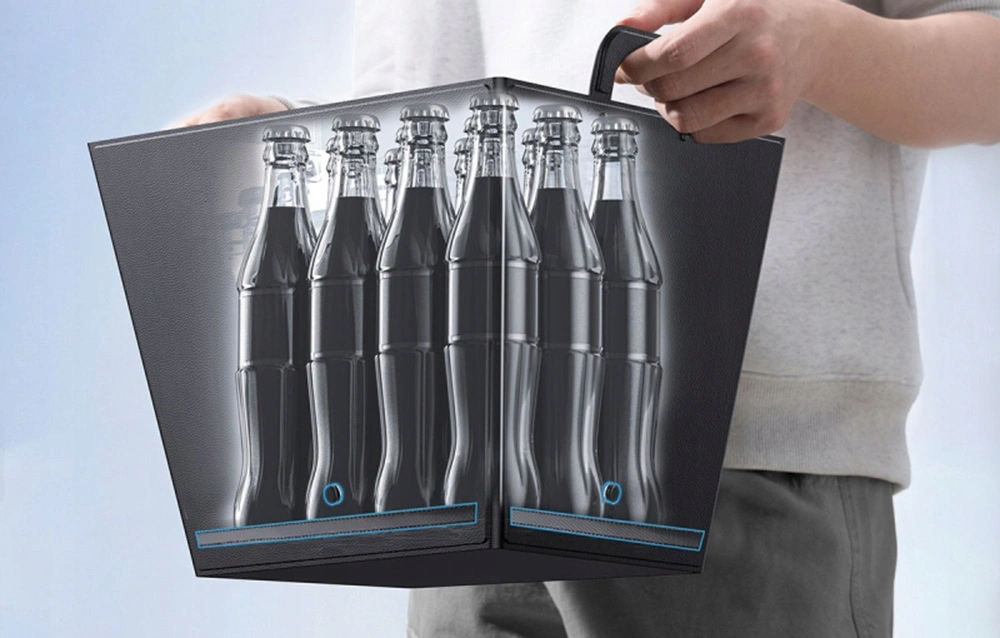 Bagasjeromsorganisator Tesla Model Y │ T-Space Series Trunk Organizer Black - sett 2 stk. Image 10