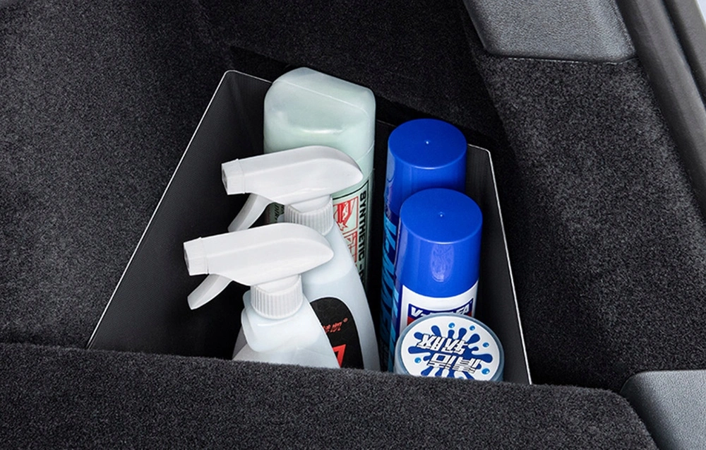 Bagasjeromsorganisator Tesla Model Y │ T-Space Series Trunk Organizer Black - sett 2 stk. Image 8