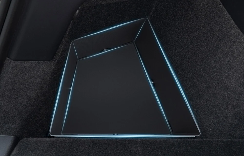 Bagasjeromsorganisator Tesla Model Y │ T-Space Series Trunk Organizer Black - sett 2 stk. Image 9