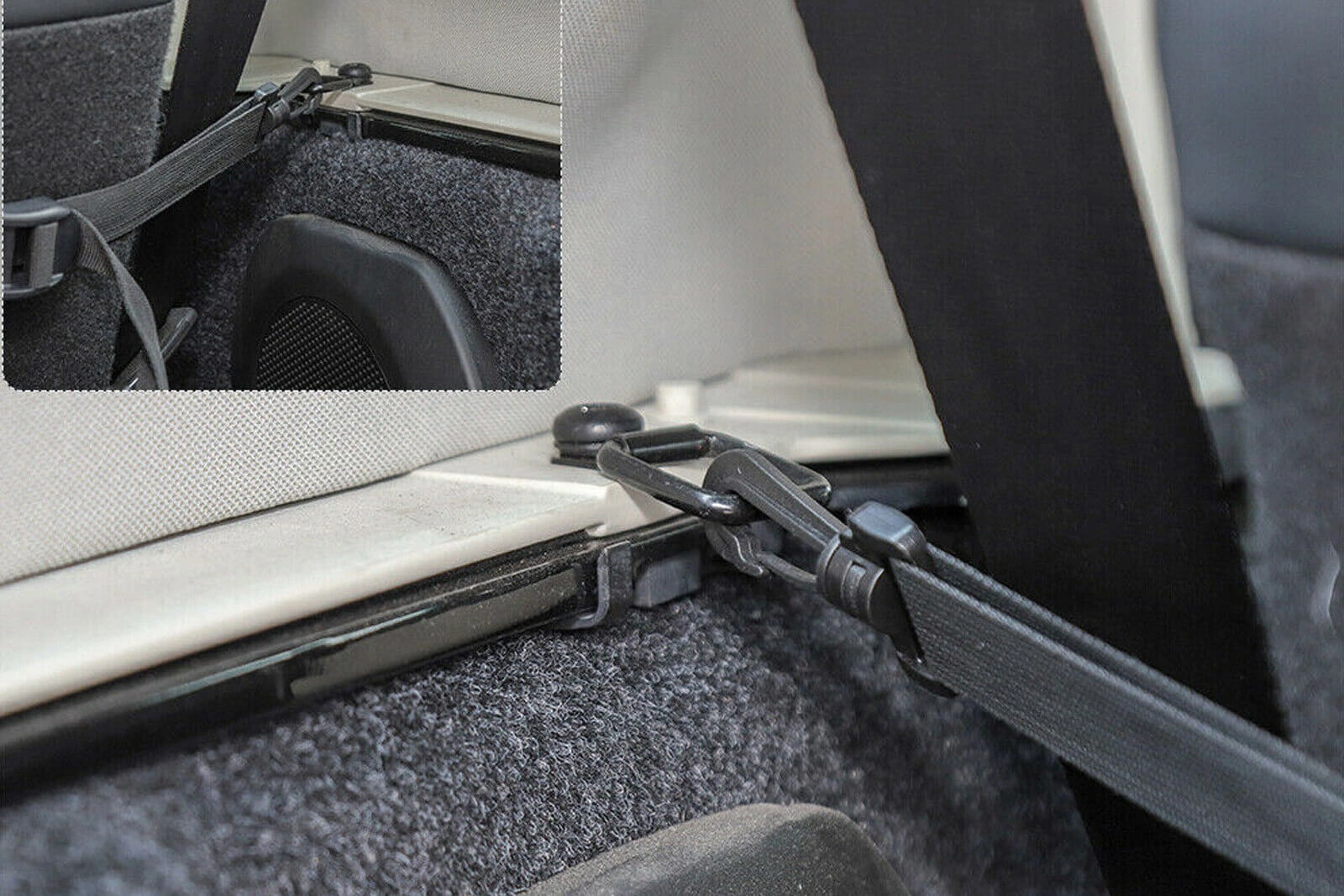 Bagasjeromsorganiser til baksete Jeep Wrangler JK / JL  │ Oppheng bagasjerom Trunk Back Seat Organizer – bilde 3