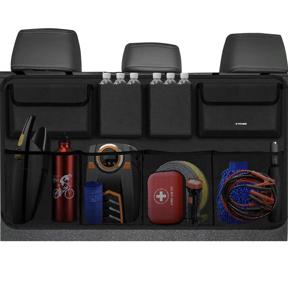 Bagasjeromsorganiser til baksete Xtrobb │ Oppheng bagasjerom Trunk Back Seat Organizer Image 1